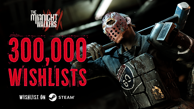 스팀 위시리스트 30만을 넘기며 기대작 반열에 오른 '미드나잇 워커스'(출처=스팀 페이지).