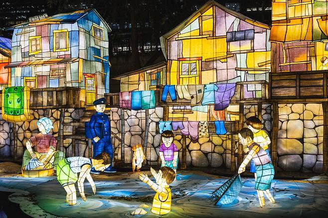 청계의 빛 청계천의 과거 (사진=서울관광재단)