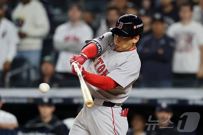 MLB 보스턴 요시다 마사타카. ⓒ AFP=뉴스1