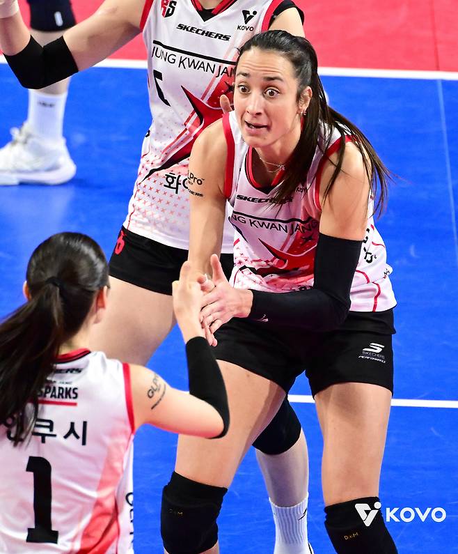 정관장 자네테. 사진제공=KOVO