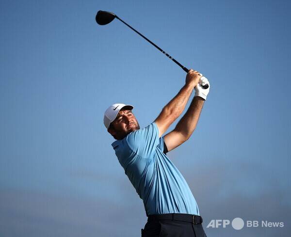 2026년 미국프로골프(PGA) 투어 더 아메리칸 익스프레스에 출전하는 세계랭킹 1위 스코티 셰플러(미국). 사진제공=ⓒAFPBBNews = News1 (사진을 무단으로 사용하지 마십시오.)