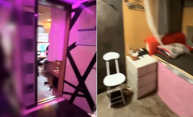 서울 동대문구 초등학교 인근에서 대형 안마시술소를 운영하며 성매매를 알선한 일당이 붙잡혔다고 경찰이 20일 밝혔다. 사진은 범행이 이뤄진 안마시술소의 모습. 사진 서울경찰청