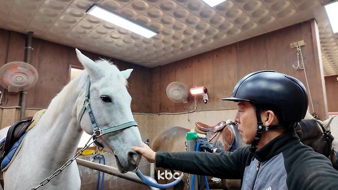▲ <호스엔드림>에 순치돼있는 말의 모습