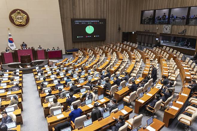 National Assembly’s main chamber (Yonhap)