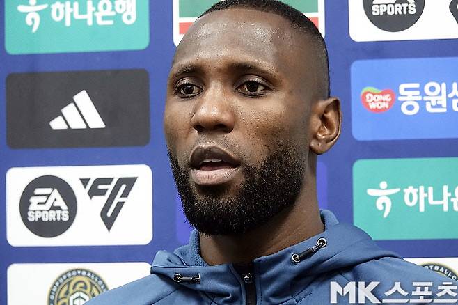 김포 FC 공격 핵심 루이스. 사진=이근승 기자