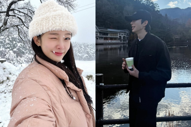 '환승연애4' 최종화를 앞두고 출연자들의 개인 SNS가 공개됐다. / 박지현, 정원규 인스타그램