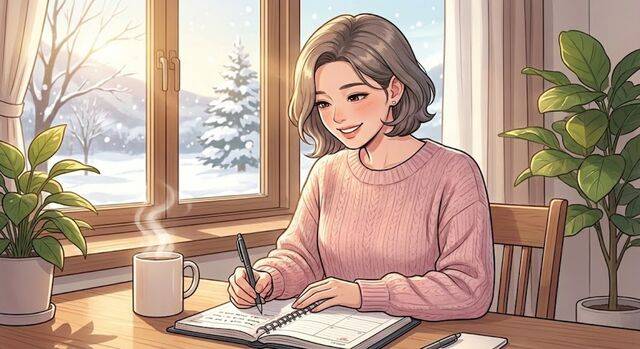 대한 기간을 맞아 새해에 세웠던 계획을 다시 실천하기 좋은 기간이다. 그림은 기사의 내용을 바탕으로 생성. 제미나이