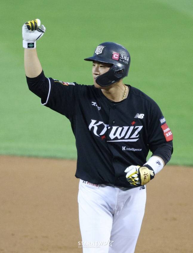 KT 강현우. /사진=김진경 대기자