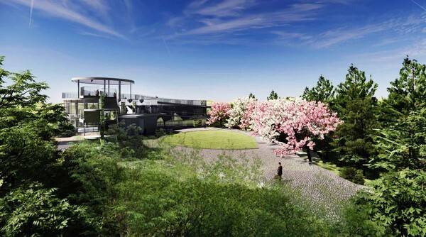 진양호 노을전망대 조감도.