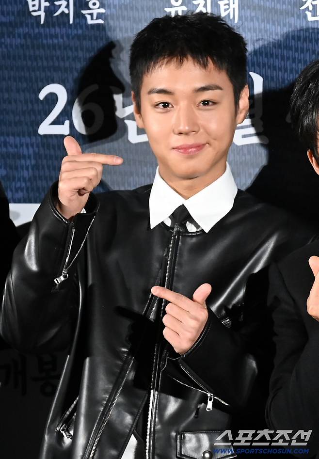 19일 용산CGV에서 열린 영화 '왕과 사는 남자'의 제작보고회. 박지훈이 포토타임을 갖고 있다. 용산=허상욱 기자wook@sportschosun.com/2025.12.19/