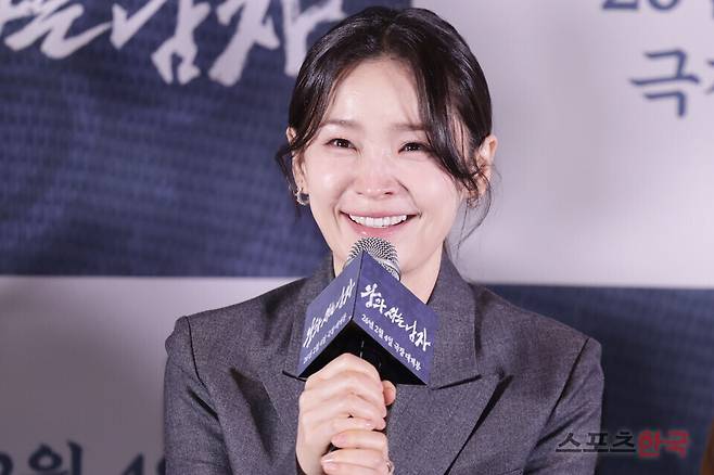 영화 '왕과 사는 남자' 언론배급 시사회에 참석한 전미도. 2026.1.21 ⓒ이혜영 기자 lhy@hankooki.com