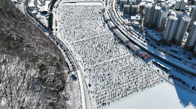 화천산천어축제 현장. /화천군 제공