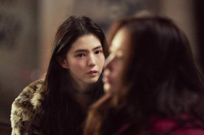 영화 ‘프로젝트 Y’ 미선(한소희) 스틸. 플러스엠엔터테인먼트 제공