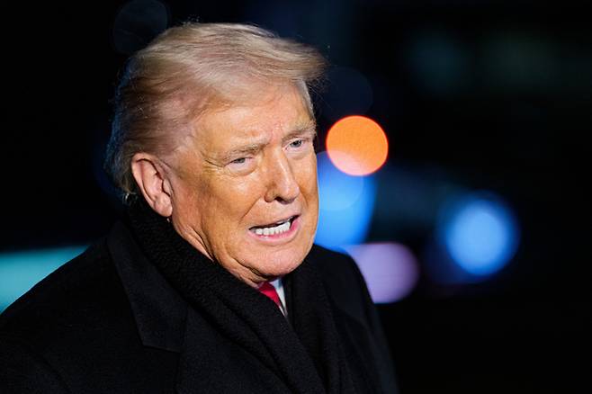 도널드 트럼프 미국 대통령. [UPI 연합뉴스]