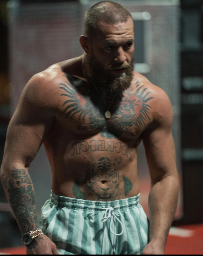 맥그리거가 복귀 준비 중인 자기 몸을 공개했다. 사진=맥그리거 SNS