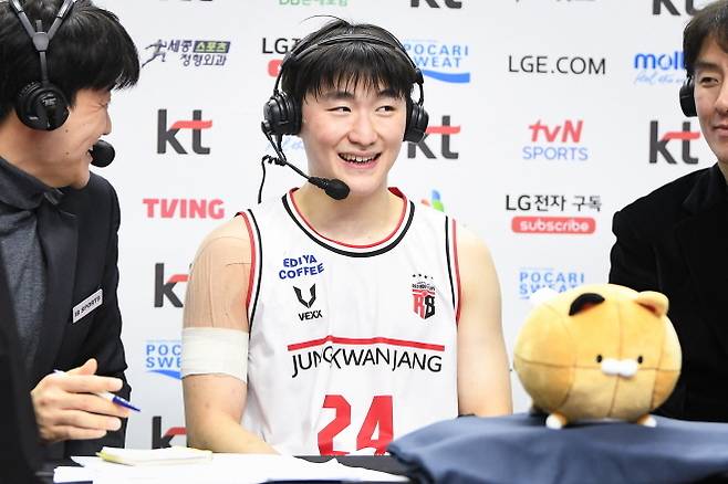 안양 정관장 가드 문유현. 사진=KBL