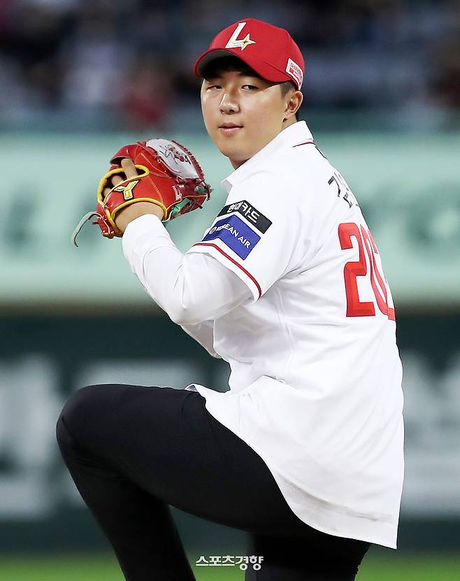 SSG 신인 김민준. SSG랜더스 제공