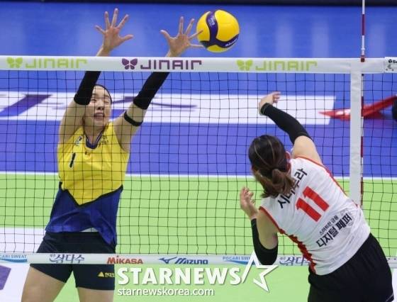 이예빈(왼쪽)과 시마무라. /사진=김진경 대기자