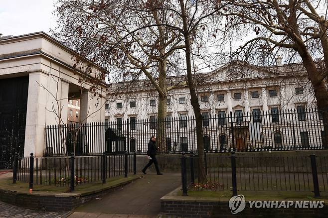 중국이 대사관을 지으려고 하는 로열 민트 코트 [로이터 연합뉴스 자료사진. 재판매 및 DB 금지]