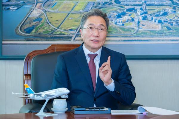 인천국제공항공사 이학재 사장은 최근 경인일보와의 신년 인터뷰에서 “‘인천국제공항 5단계 사업’의 토대를 마련할 수 있도록 노력하겠다”고 말했다. /인천국제공항공사 제공