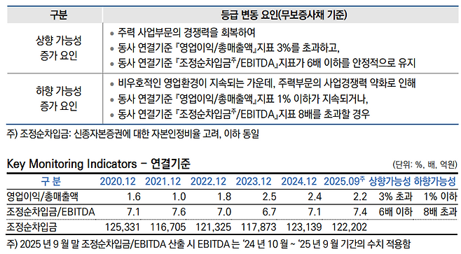 (표=한국신용평가)
