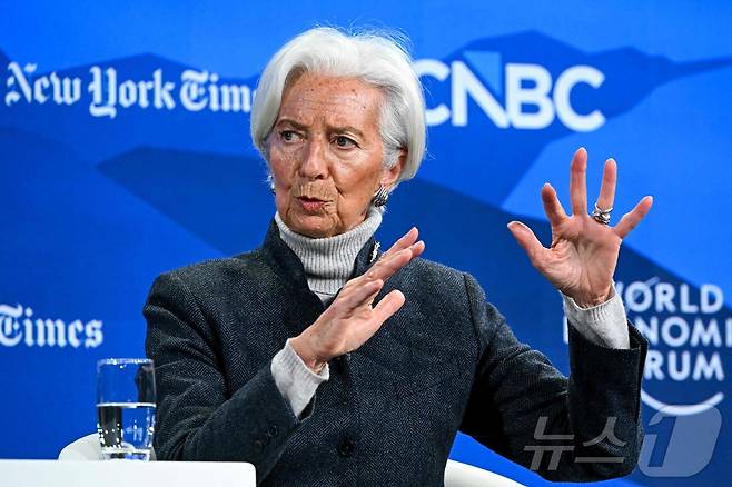 크리스틴 라가르드 유럽중앙은행 총재 ⓒ AFP=뉴스1