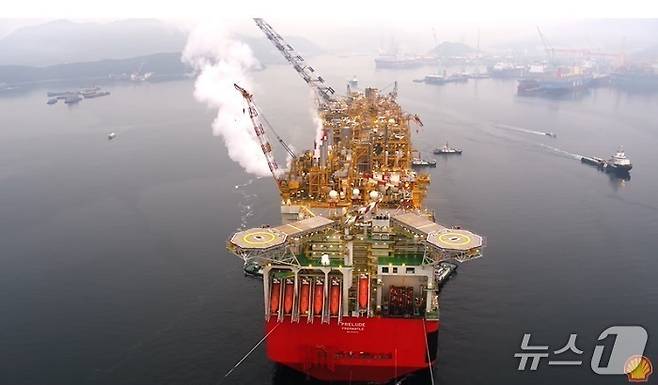 삼성중공업이 건조한 FLNG 자료사진(삼성중공업 제공)