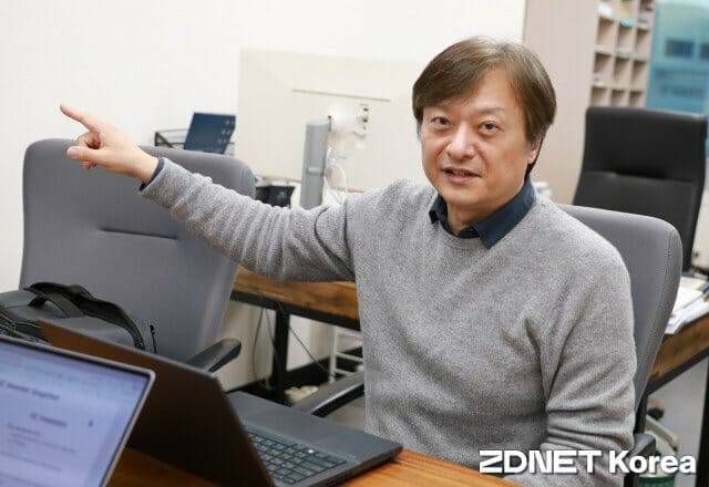 이준구 큐노바컴퓨팅 대표. 최근 KAIST서 인터뷰했다.(사진=지디넷코리아)