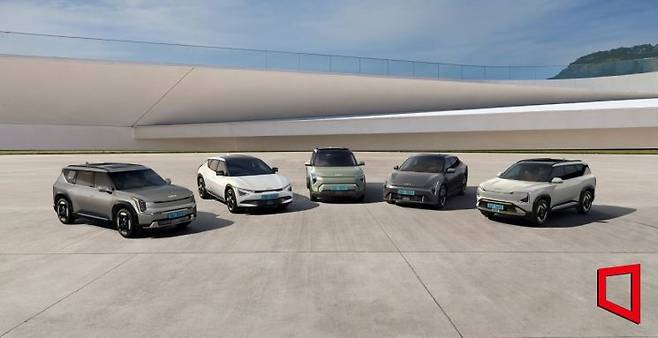 기아 전기차 라인. 기아