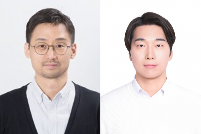 연구진, 양창덕 교수(좌측)와 박지원 연구원. UNIST 제공