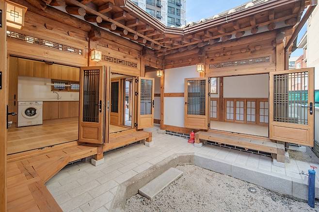 미리내집 공공한옥 7채 중에 가장 높은 경쟁률을 기록한 보문동 7호 한옥의 모습. 사진 서울시