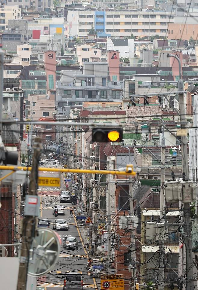 서울 강서구 화곡동 일대에 다세대, 빌라들이 밀집한 주택가 모습. 사진=연합뉴스
