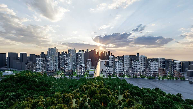 목동 11단지 아파트 재건축 정비사업 조감도. [양천구 제공]