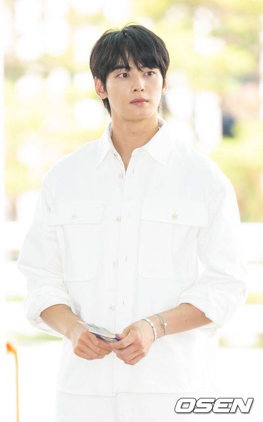 [OSEN=인천공항, 김성락 기자] 10일 오전 배우 차은우가 패션 행사 참석 차 인천국제공항을 통해 이탈리아 베니스로 출국했다. 배우 차은우가 출국장으로 향하고 있다. 2024.06.10. / ksl0919@osen.co.kr