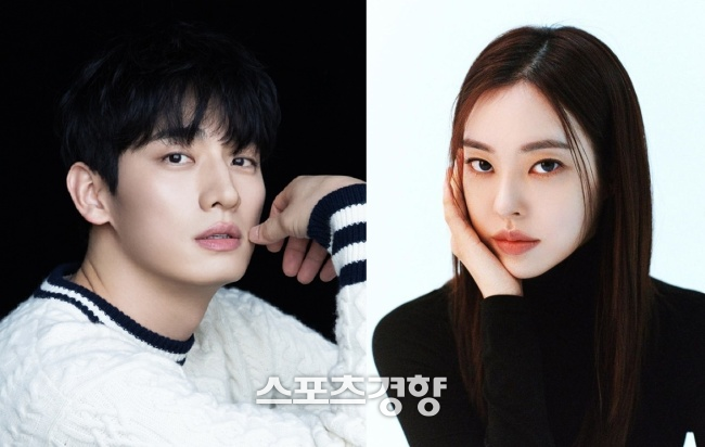 22일 득남한 배우 윤박(왼쪽), 모델 김수빈 부부. 사진 스포츠경향DB