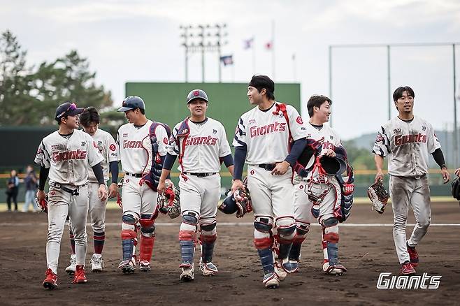 스프링캠프로 새 시즌을 준비하는 롯데 자이언츠 [롯데 자이언츠 제공. 재판매 및 DB 금지]