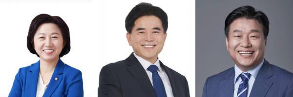 더불어민주당 송욱주·이병진·양문석 국회의원. [사진=송욱주·이병진·양문석 블로그]
