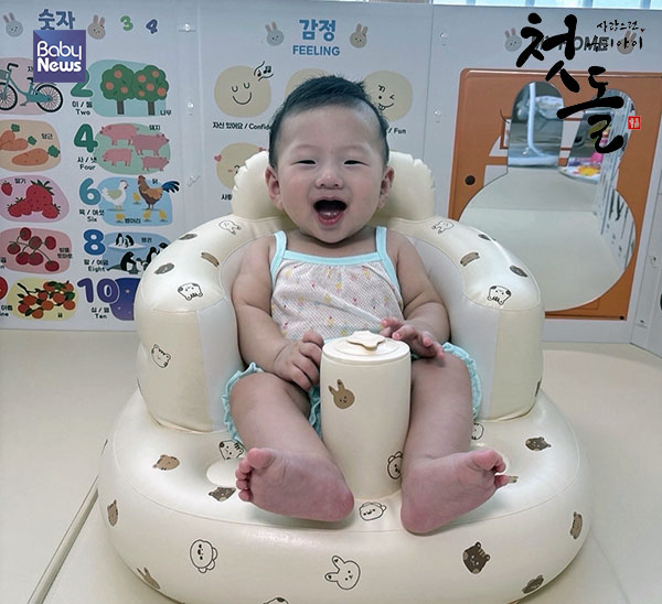 2026년 1월 23일 첫 돌을 맞은 류하성 아기. ⓒ권정언 류재준