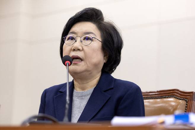 이혜훈 기획예산처 장관 후보자가 23일 국회 재정경제기획위원회에서 열린 인사청문회에서 의원 질의에 답변하고 있다. (사진=공동취재)