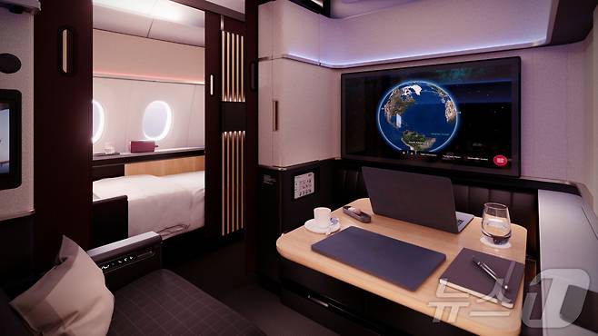 최신 에어버스 A350 기종(스위스항공 제공)