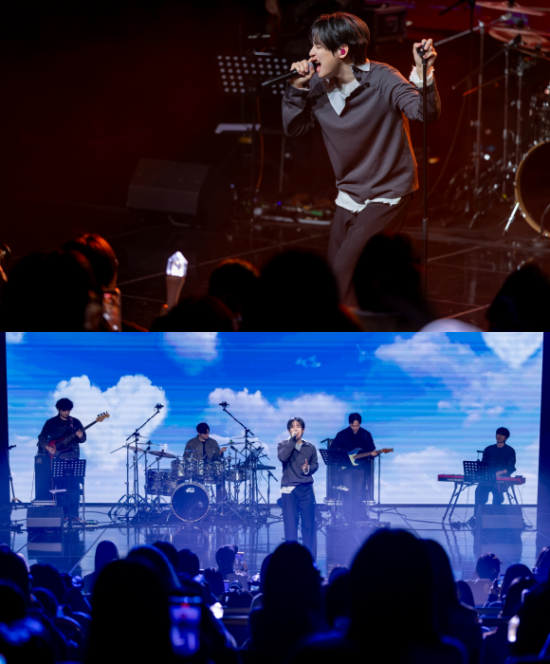 타이틀곡 'Mute is Off'는 인성의 첫 자작곡이자 호소력 짙은 보컬과 드라마틱한 밴드 사운드가 어우러진 록 발라드곡이다. /FNC엔터테인먼트