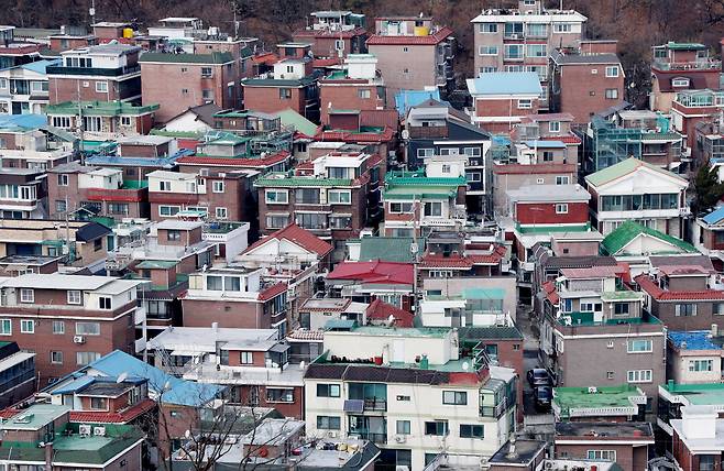 19일 서울 시내 주택가. /뉴시스