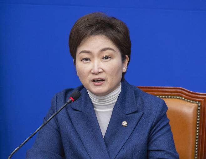 이언주 더불어민주당 최고위원. 연합뉴스