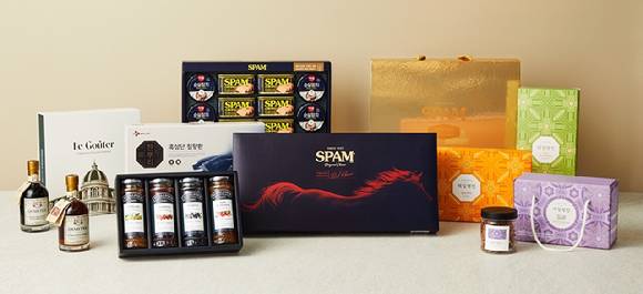 CJ제일제당 설 선물세트 연출 이미지. [사진=CJ제일제당]