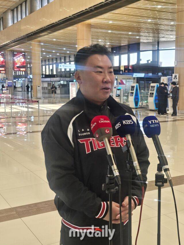 이범호 감독/김포공항=김진성 기자 kkomag@mydaily.co.kr