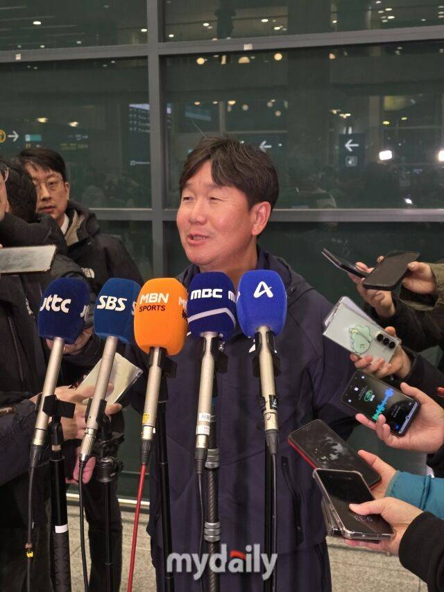 류지현 감독/인천공항=김진성 기자 kkomag@mydaily.co.kr