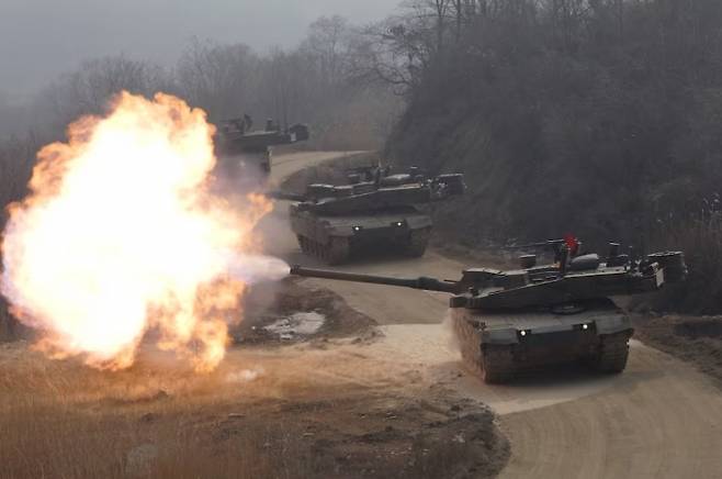 K2 전차 자료사진. 로이터 연합뉴스
