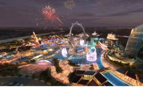 화성국제테마파크 조감도. 제공=경기도