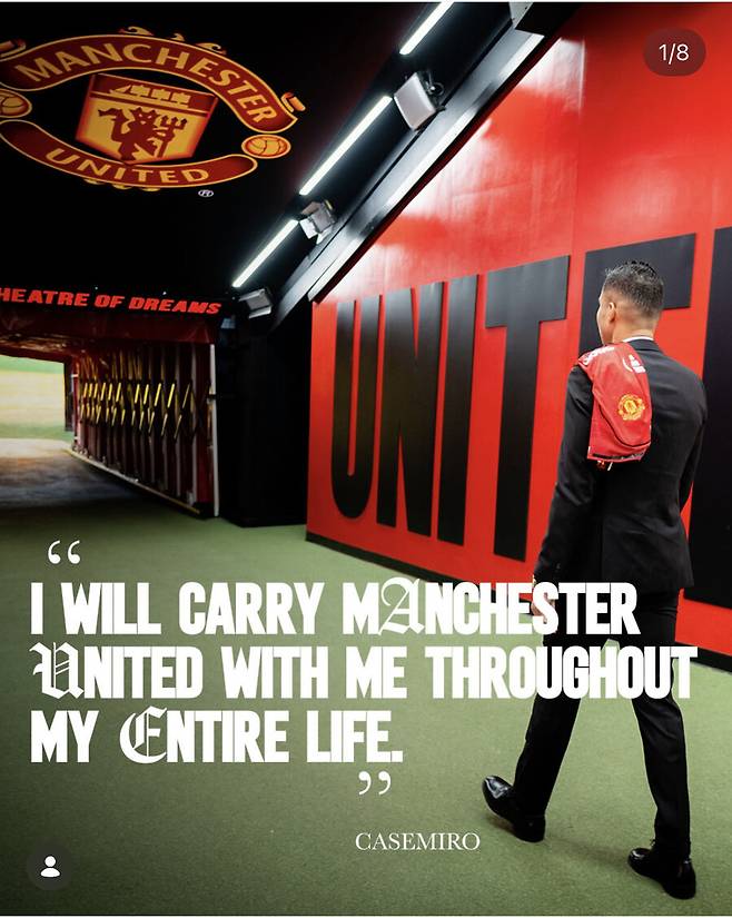 ▲ 맨체스터 유나이티드 SNS