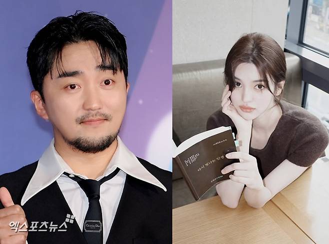 엑스포츠뉴스DB 유병재/안유정 계정 캡처
